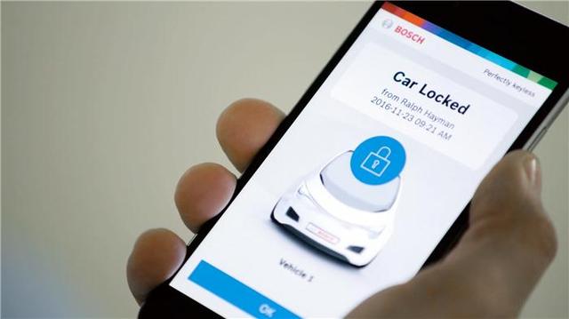 博世发布Perfectly Keyless系统 智能手机可作车钥匙