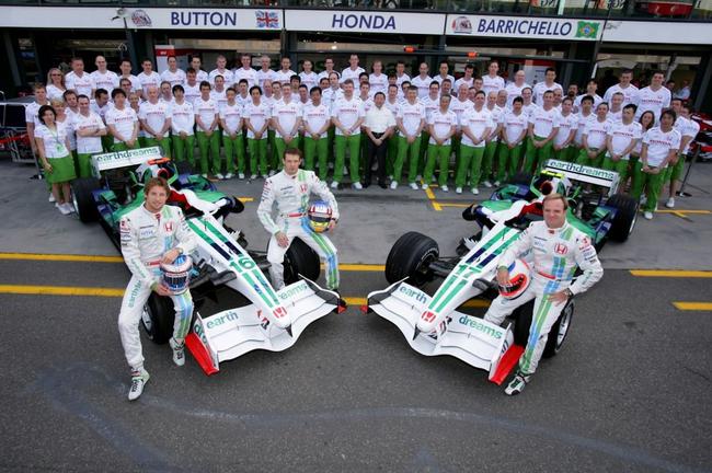2008年,本田退出F1之前著名的“地球车”