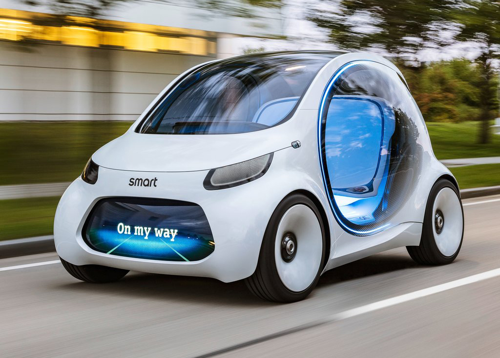 Smart发布 Vision EQ Fortwo 自动驾驶电动概念车