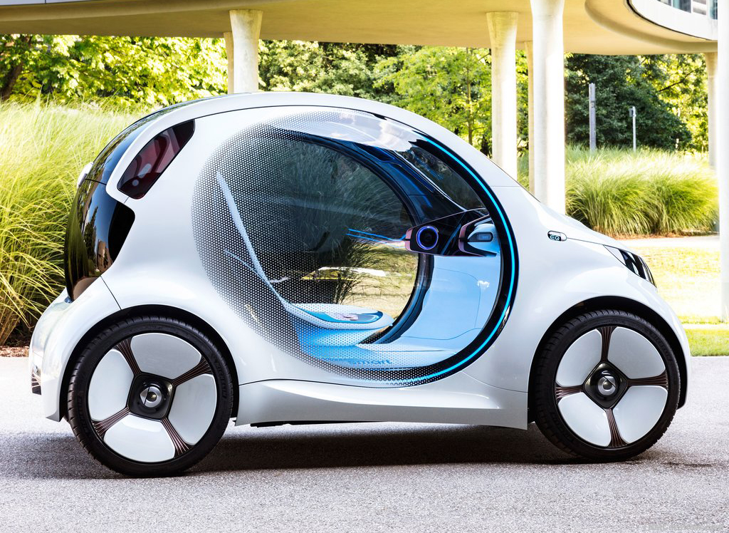 Smart发布 Vision EQ Fortwo 自动驾驶电动概念车