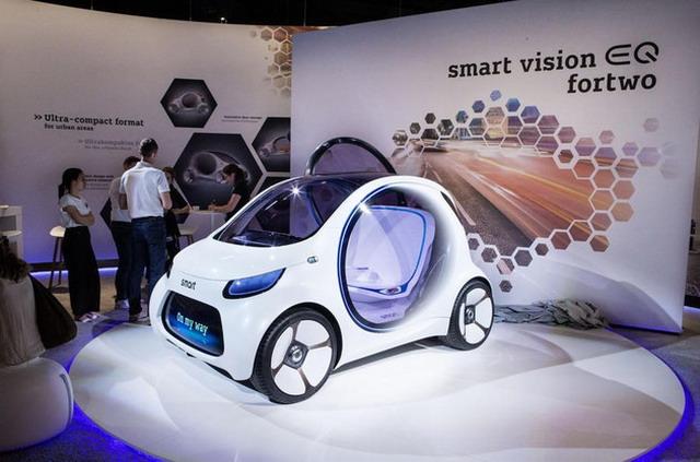 Smart发布 Vision EQ Fortwo 自动驾驶电动概念车